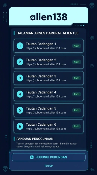 Link Alternatif Khusus untuk Pengguna alien138 di Indonesia