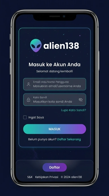 Masuk Akun alien138 dengan Mudah dan Cepat