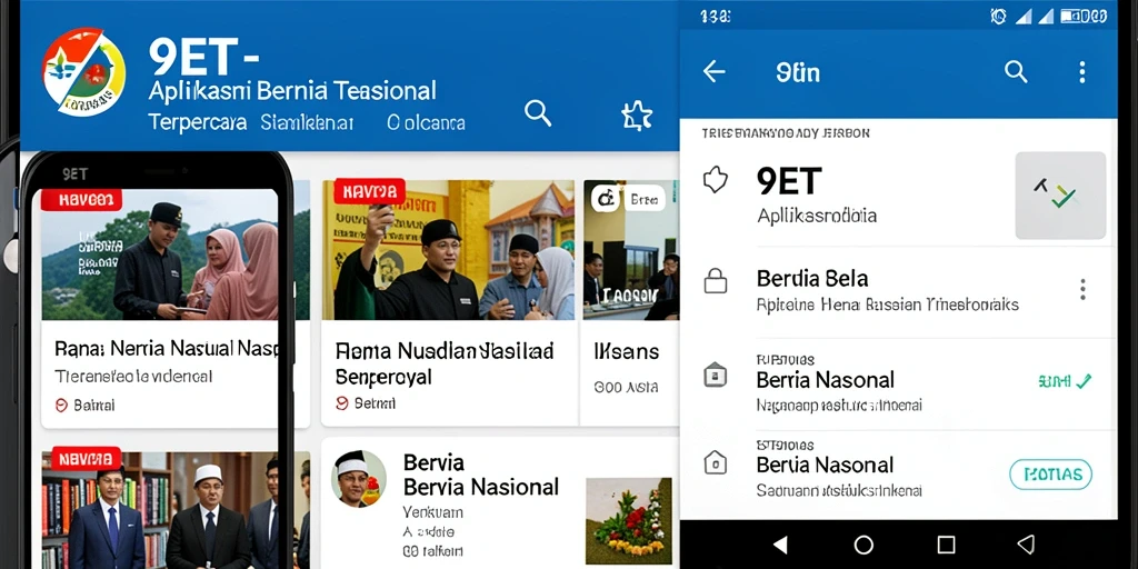Tampilan antarmuka aplikasi 9ET yang intuitif dan menarik.